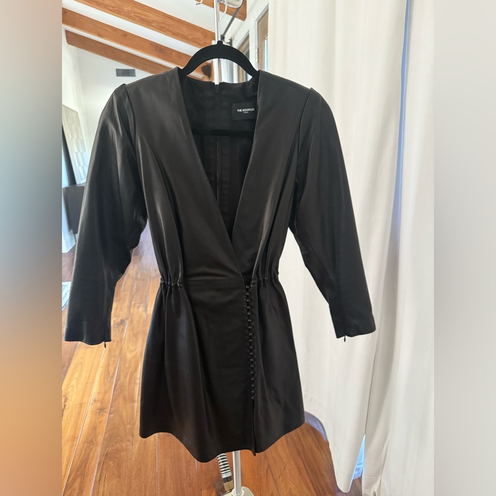 Black Leather Dress